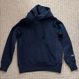 Champion Dark Navy Pullover Hoodie